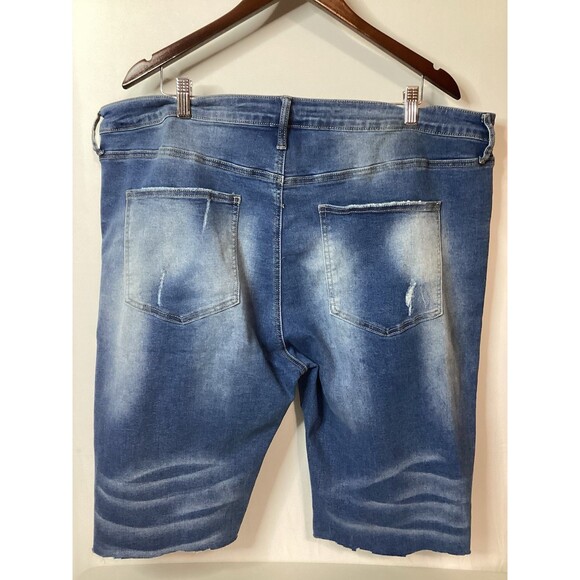 Rutherford Men’s‎ Engineered Slim Fit Jean Shorts Size 42 - Picture 3 of 5